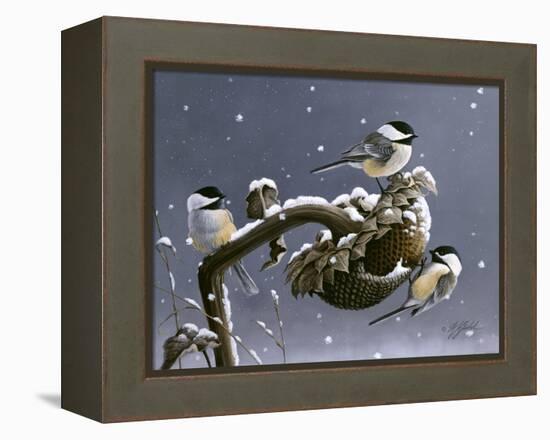 Winter Trio-Wilhelm Goebel-Framed Premier Image Canvas