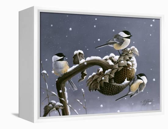 Winter Trio-Wilhelm Goebel-Framed Premier Image Canvas