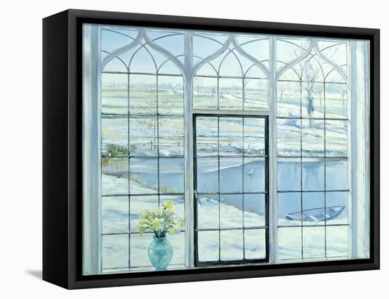 Winter Triptych, 1990-Timothy Easton-Framed Premier Image Canvas