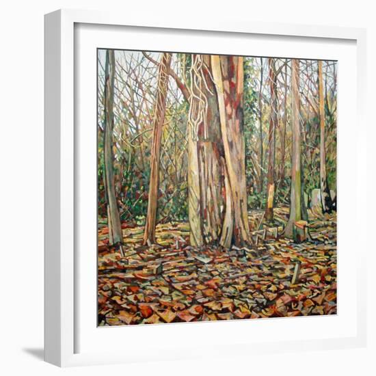 Winter Trunk, 2010-Noel Paine-Framed Giclee Print