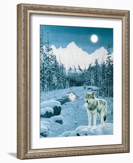 Winter Twilight-Jeff Tift-Framed Giclee Print