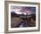 Winter View of Rannoch Moor at Sunset, Near Fort William, Scotland-Lee Frost-Framed Photographic Print