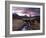 Winter View of Rannoch Moor at Sunset, Near Fort William, Scotland-Lee Frost-Framed Photographic Print