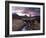 Winter View of Rannoch Moor at Sunset, Near Fort William, Scotland-Lee Frost-Framed Photographic Print