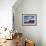 Winter View of Rannoch Moor Showing Lone Whitewashed Cottage on the Bank of a River, Scotland-Lee Frost-Framed Photographic Print displayed on a wall