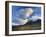 Winter View of Rannoch Moor Showing Lone Whitewashed Cottage on the Bank of a River, Scotland-Lee Frost-Framed Photographic Print