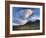 Winter View of Rannoch Moor Showing Lone Whitewashed Cottage on the Bank of a River, Scotland-Lee Frost-Framed Photographic Print