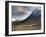 Winter View of Rannoch Moor Showing Lone Whitewashed Cottage on the Bank of a River, Scotland-Lee Frost-Framed Photographic Print