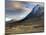 Winter View of Rannoch Moor Showing Lone Whitewashed Cottage on the Bank of a River, Scotland-Lee Frost-Mounted Photographic Print