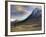 Winter View of Rannoch Moor Showing Lone Whitewashed Cottage on the Bank of a River, Scotland-Lee Frost-Framed Photographic Print