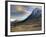 Winter View of Rannoch Moor Showing Lone Whitewashed Cottage on the Bank of a River, Scotland-Lee Frost-Framed Photographic Print