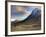 Winter View of Rannoch Moor Showing Lone Whitewashed Cottage on the Bank of a River, Scotland-Lee Frost-Framed Photographic Print