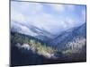 Winter View of Sugarlands Valley, Great Smoky Mountains National Park, Tennessee, USA-Adam Jones-Mounted Photographic Print