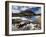 Winter View Over River Etive Towards Snow-Capped Buachaille Etive Mor, Rannoch Moor, Scotland-Lee Frost-Framed Photographic Print