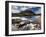 Winter View Over River Etive Towards Snow-Capped Buachaille Etive Mor, Rannoch Moor, Scotland-Lee Frost-Framed Photographic Print