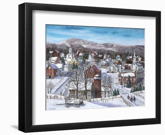 Winter Village-Bob Fair-Framed Giclee Print