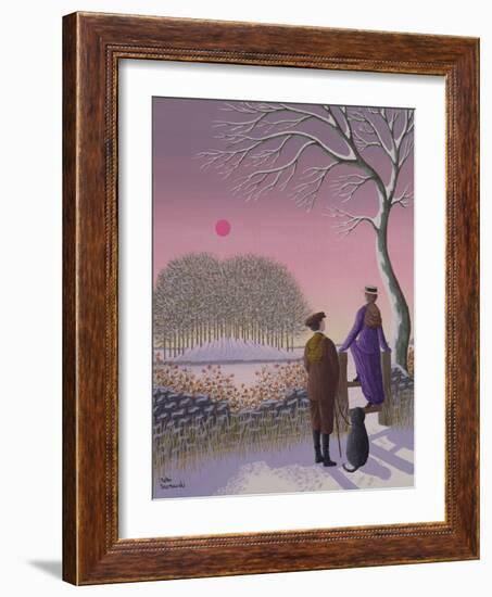 Winter Walking-Peter Szumowski-Framed Giclee Print
