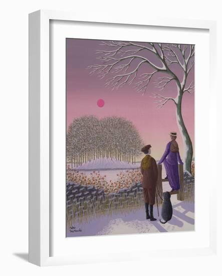 Winter Walking-Peter Szumowski-Framed Giclee Print