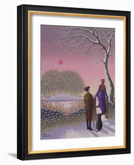 Winter Walking-Peter Szumowski-Framed Giclee Print