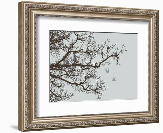 Winter Whimsy-Erin Clark-Framed Giclee Print