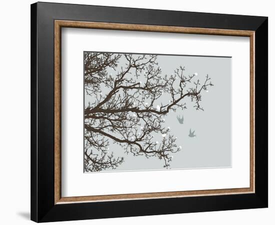 Winter Whimsy-Erin Clark-Framed Giclee Print