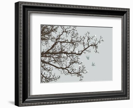 Winter Whimsy-Erin Clark-Framed Giclee Print