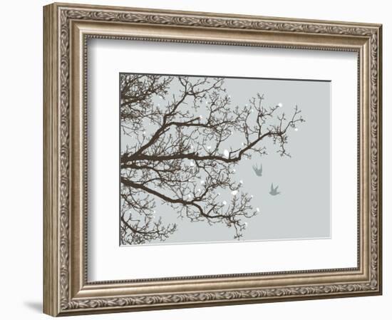 Winter Whimsy-Erin Clark-Framed Art Print