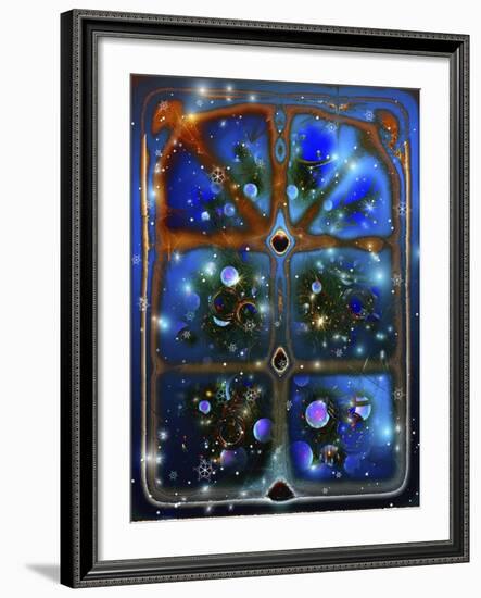 Winter Window 1-RUNA-Framed Giclee Print