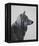 Winter Wolf-Davies Babies-Framed Stretched Canvas