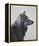 Winter Wolf-Davies Babies-Framed Stretched Canvas