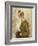 Winter (Woman with a Muff), 1880 (Oil on Canvas)-Berthe Morisot-Framed Giclee Print