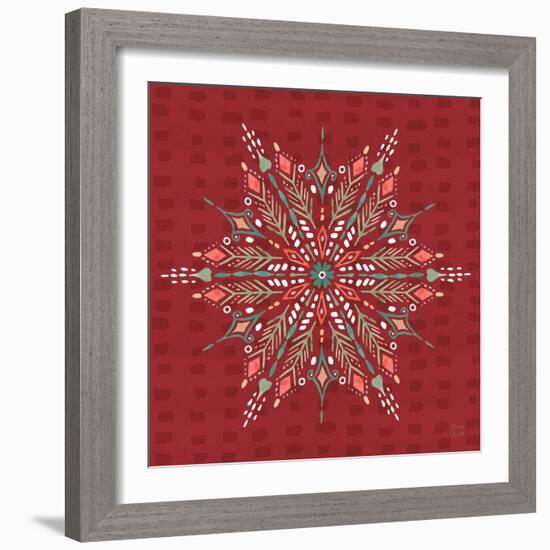 Winter Wonder VIII Color-Dina June-Framed Art Print