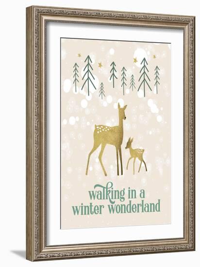 Winter Wonderland 1-Melody Hogan-Framed Art Print