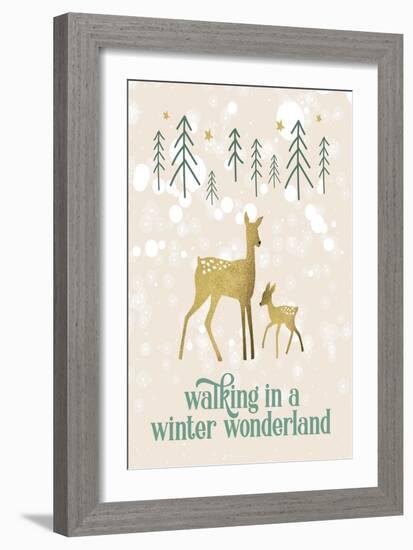 Winter Wonderland 1-Melody Hogan-Framed Art Print