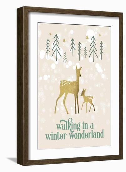 Winter Wonderland 1-Melody Hogan-Framed Art Print