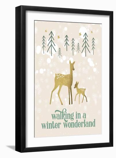 Winter Wonderland 1-Melody Hogan-Framed Art Print