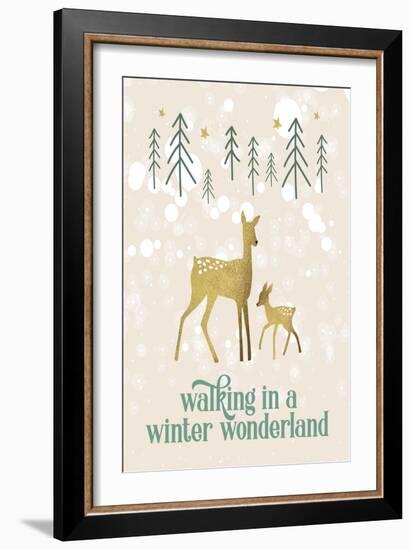 Winter Wonderland 1-Melody Hogan-Framed Art Print