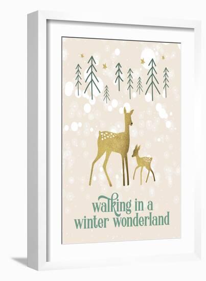 Winter Wonderland 1-Melody Hogan-Framed Art Print