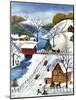 Winter Wonderland Home for the Holidays-Cheryl Bartley-Mounted Giclee Print