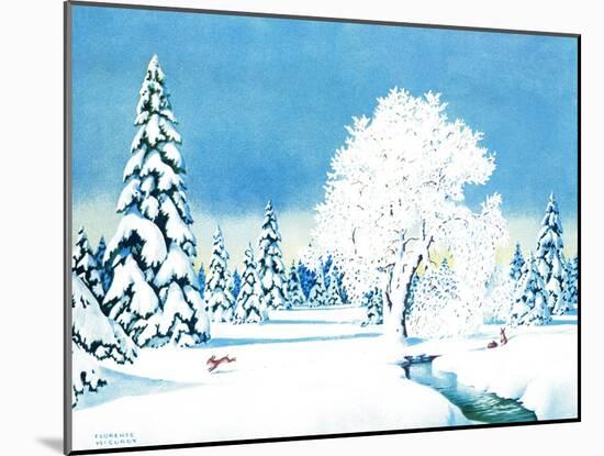 Winter Wonderland - Jack & Jill-Florence McCurdy-Mounted Giclee Print