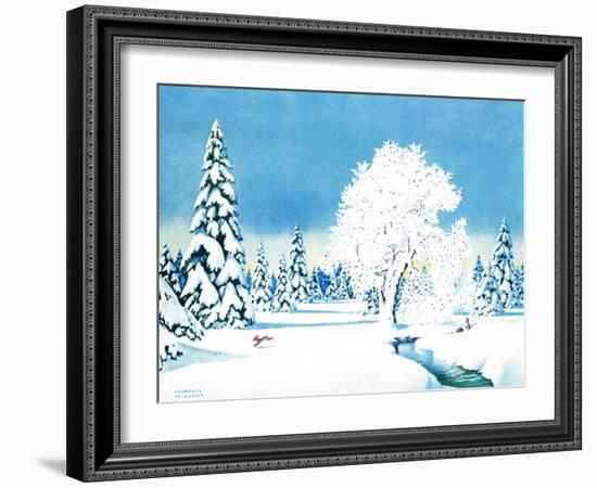 Winter Wonderland - Jack & Jill-Florence McCurdy-Framed Giclee Print