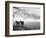 Winter Wonderland: Snow Scene in the Lake District, January 1946-null-Framed Photographic Print