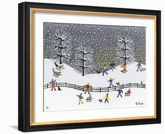 Winter Wonderland-Gordon Barker-Framed Giclee Print