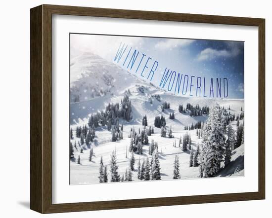 Winter Wonderland-Kimberly Glover-Framed Giclee Print