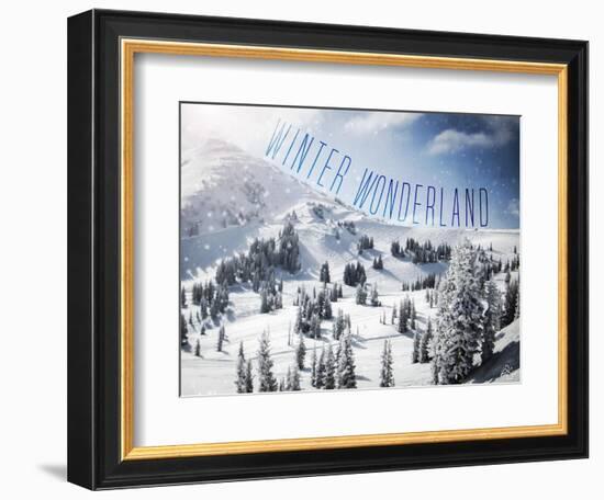 Winter Wonderland-Kimberly Glover-Framed Giclee Print