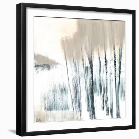 Winter Woods I (wheat)-Cathe Hendrick-Framed Art Print