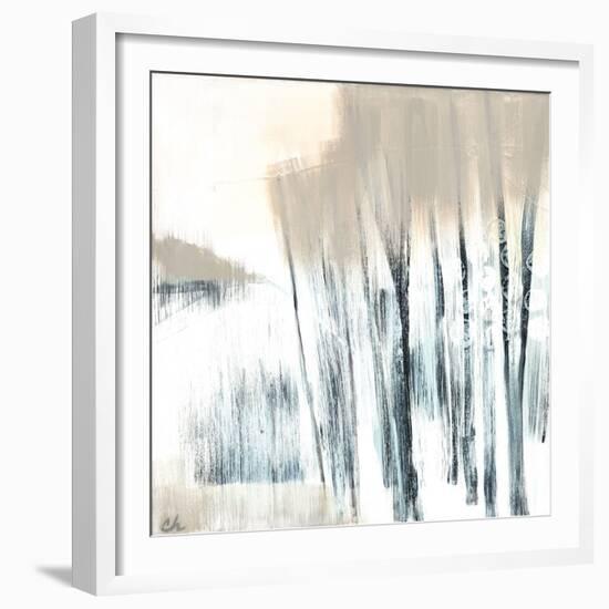 Winter Woods I (wheat)-Cathe Hendrick-Framed Art Print