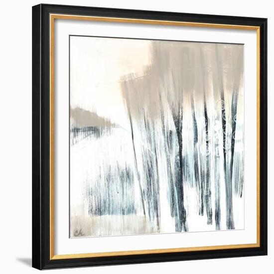 Winter Woods I (wheat)-Cathe Hendrick-Framed Art Print