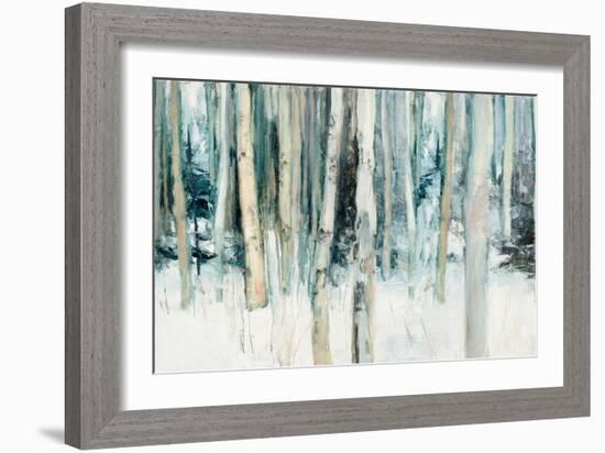 Winter Woods III-Julia Purinton-Framed Art Print