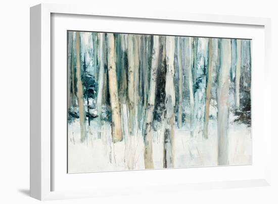 Winter Woods III-Julia Purinton-Framed Art Print